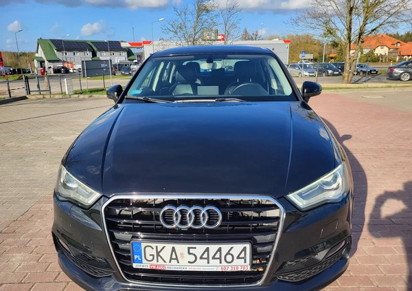 Audi A3 cena 67000 przebieg: 161500, rok produkcji 2015 z Brańsk małe 79